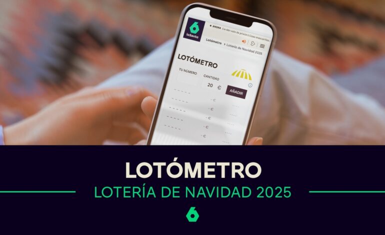 El Lotómetro de la Lotería de Navidad 2025, la herramienta definitiva para comprobar todos tus décimos