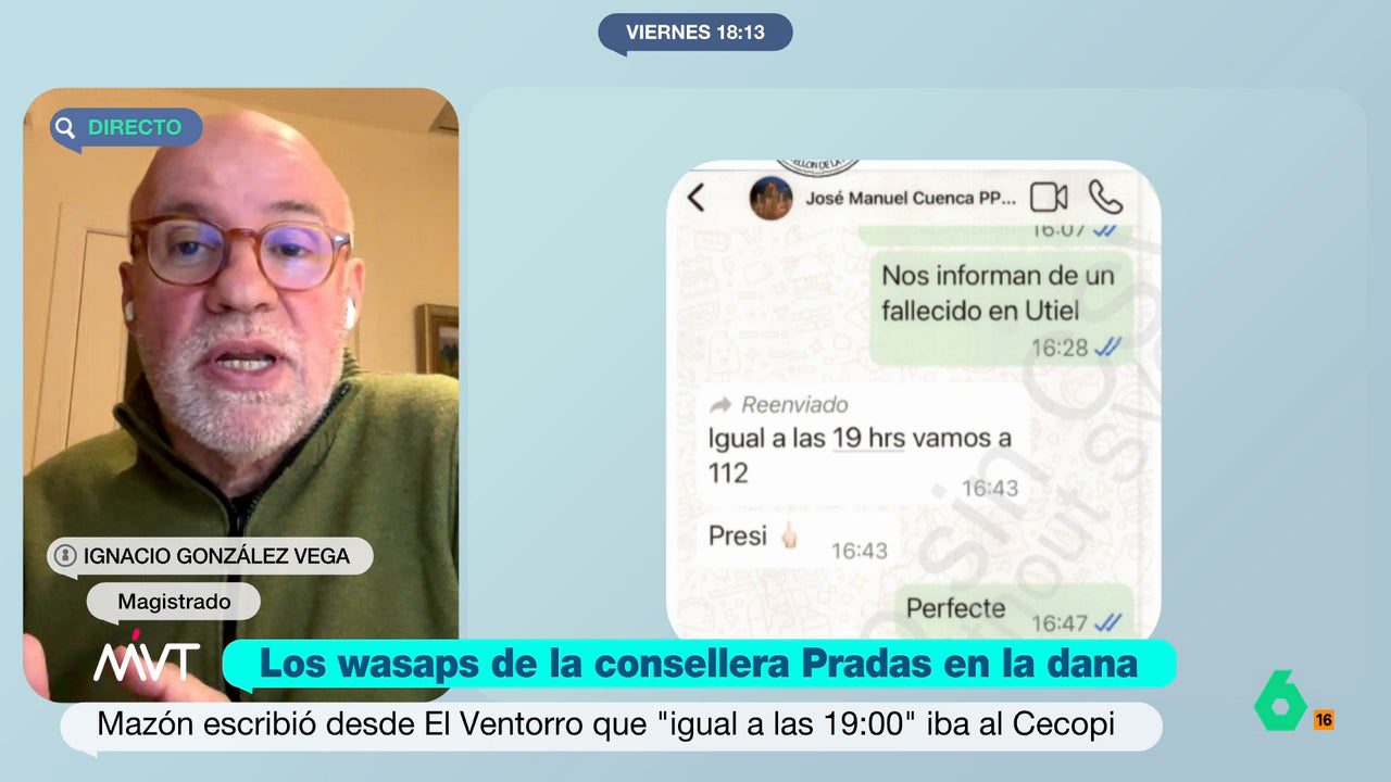 “La cuestión es determinar la organización del CECOPI y si el mando lo ostentaba Pradas o Mazón”