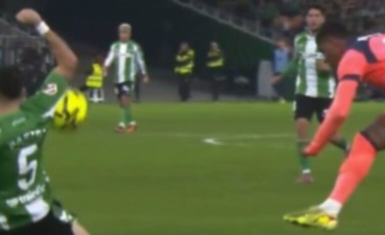 El llamativo penalti con el que el Barça cerró su ‘manita’ ante el Betis