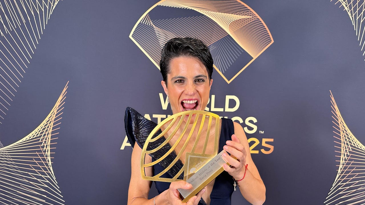 María Pérez, primera española galardonada como ‘atleta del año’ por World Athletics