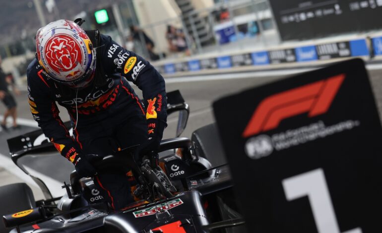 Max Verstappen eleva la presión sobre los McLaren y firma la pole en Yas Marina