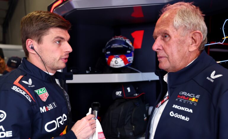 La advertencia de Helmut Marko a Red Bull sobre el futuro de Verstappen