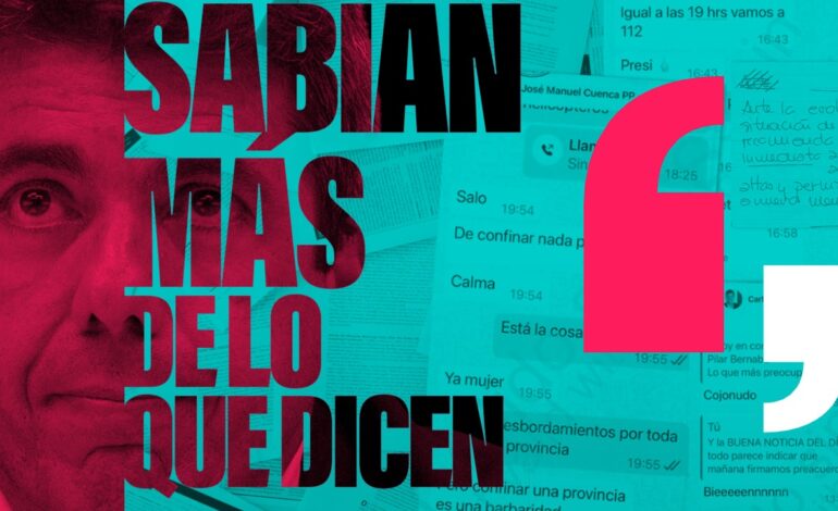 los chats de Pradas demuestran que sabían más de lo que dicen