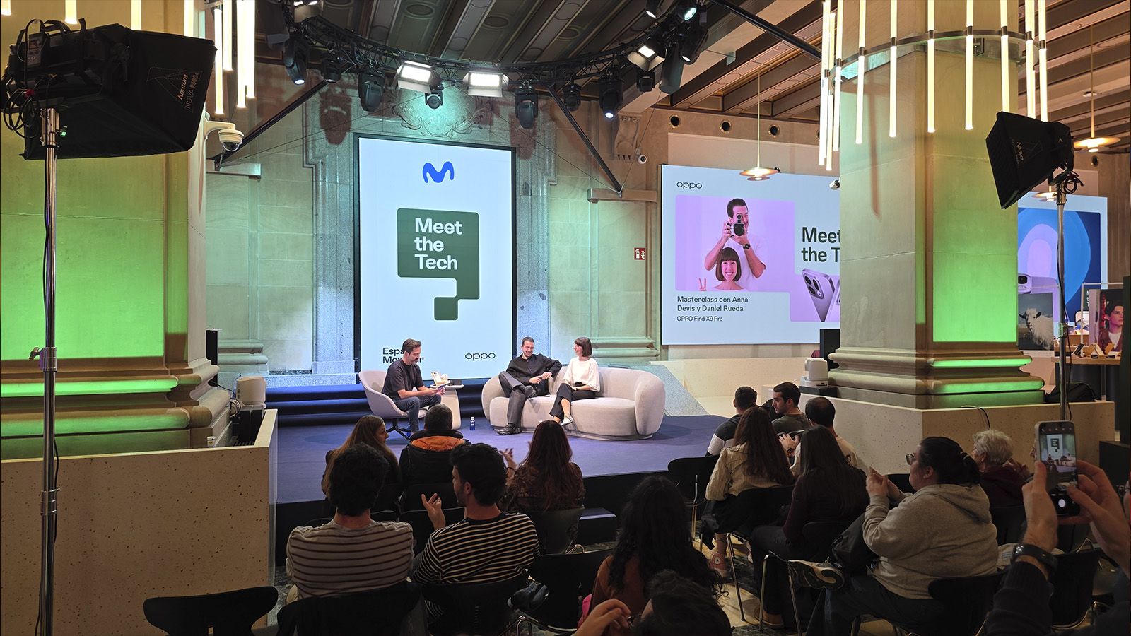 unimos en Espacio Movistar la tecnología Hasselblad del Oppo Find X9 Pro con dos mentes creativas únicas