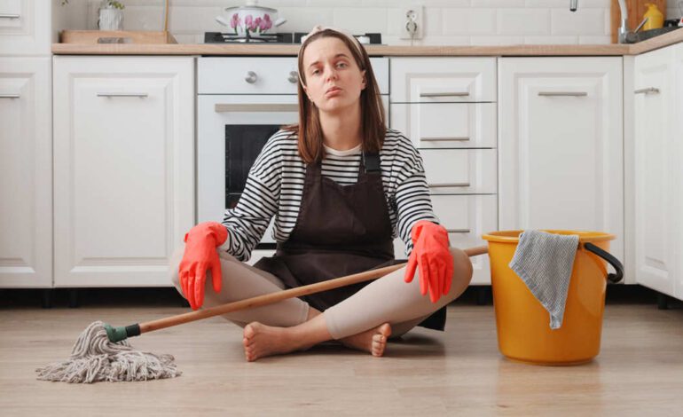 Probablemente necesitaba un abrazo, pero en lugar de eso terminé limpiando toda la casa