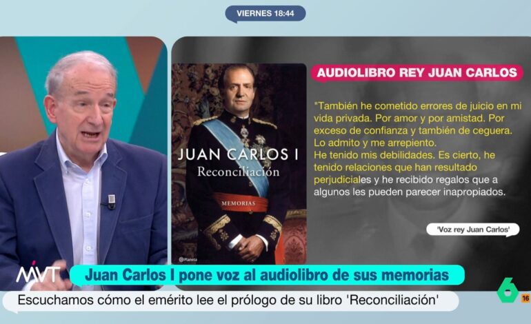 ¿Cuánto podría ganar Juan Carlos I con sus memorias? José Apezarena comparte sus cálculos