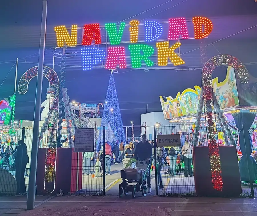 parque de navidad