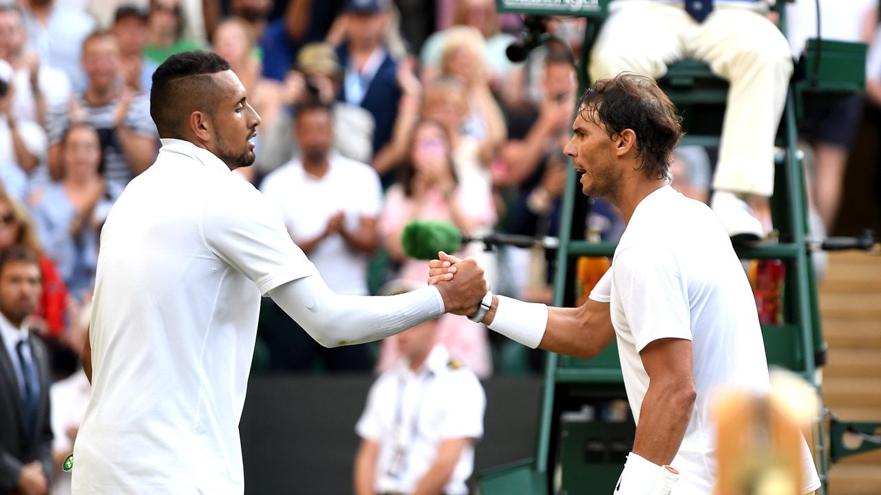 Kyrgios vuelve a menospreciar a Rafa Nadal: «Me habría tenido miedo»