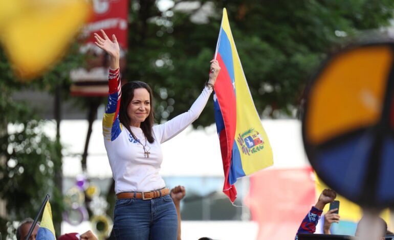 Cancelan la rueda de prensa de María Corina Machado en Oslo al desconocer su paradero