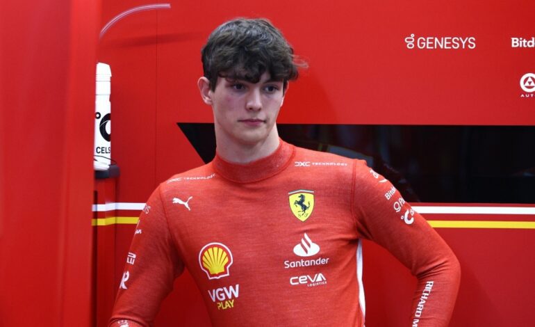 el británico sueña con Ferrari