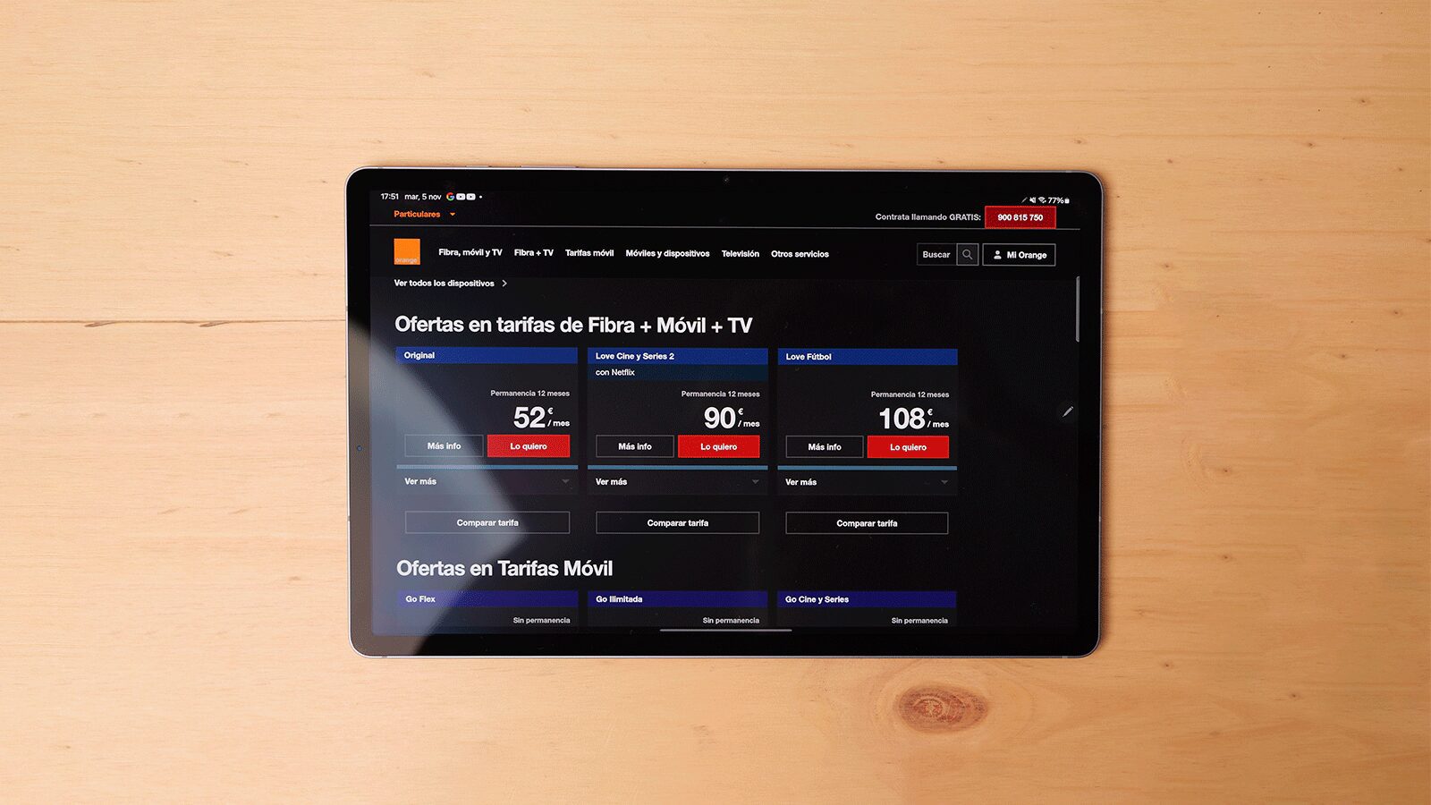Este es el precio en fibra, móvil y TV que pagarás en Orange a partir del 12 de enero de 2026