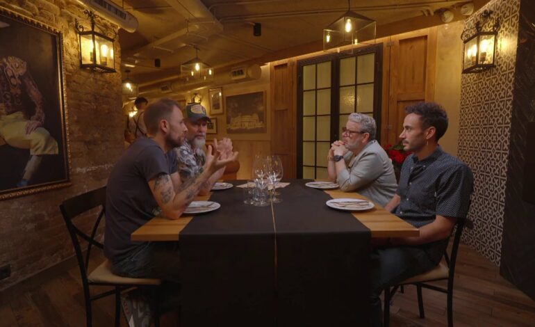 varios hosteleros alucinan con La Tienta, la taberna de Ángel Martín