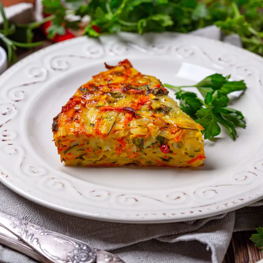 tarte au brocoli et à la citrouille