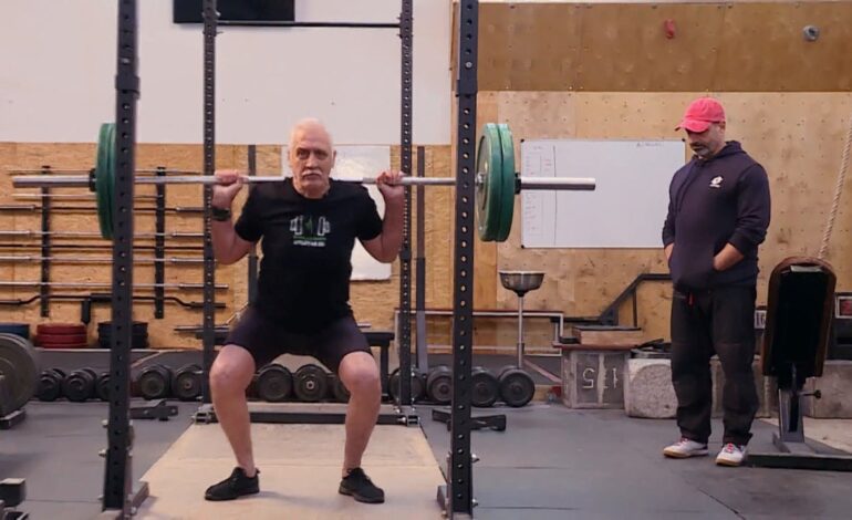 Pepe de Lucio, del tiro con arco a campeón de España de powerlifting… con 88 años