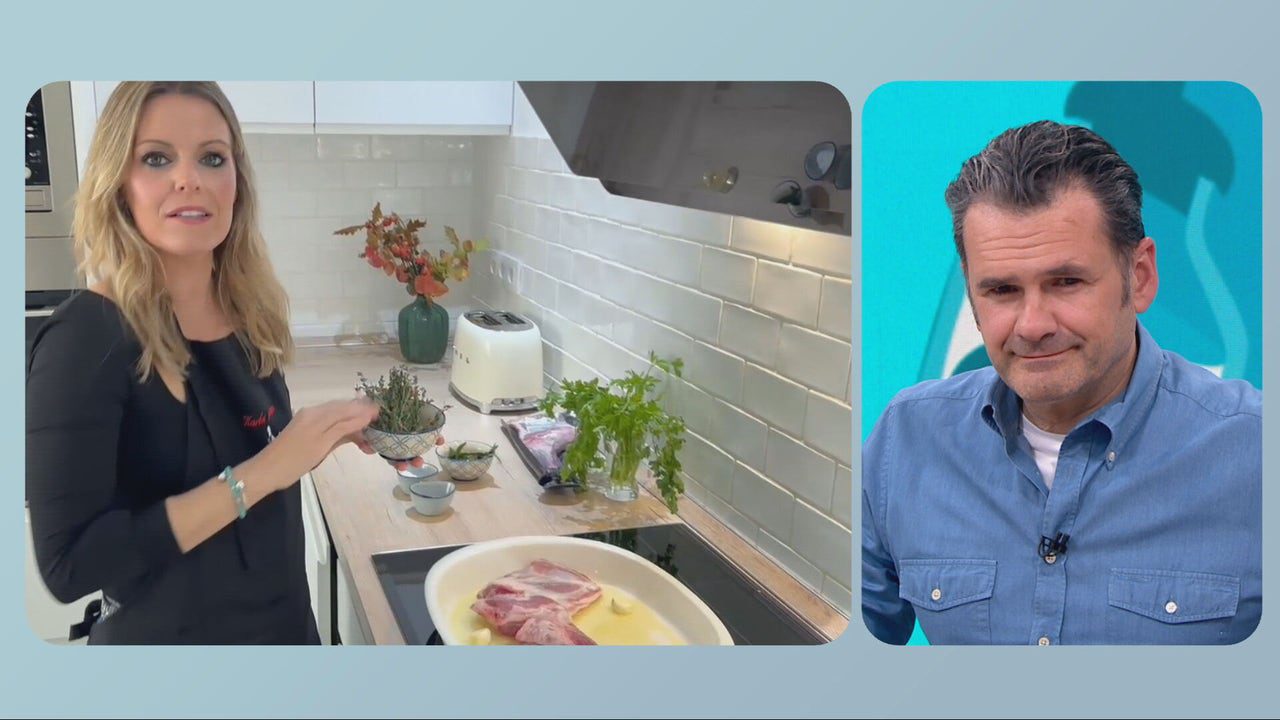 La receta de ternasco de Andrea Ropero que encanta a Iñaki López