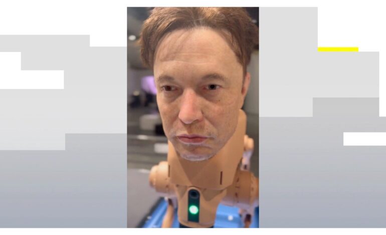 los impactantes perros robot con las caras de magnates como Elon Musk o Jeff Bezos