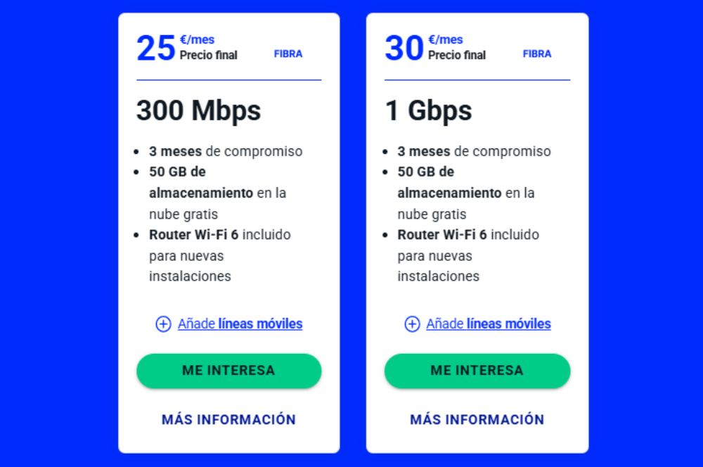 Sin plan Digi Smart Fiber