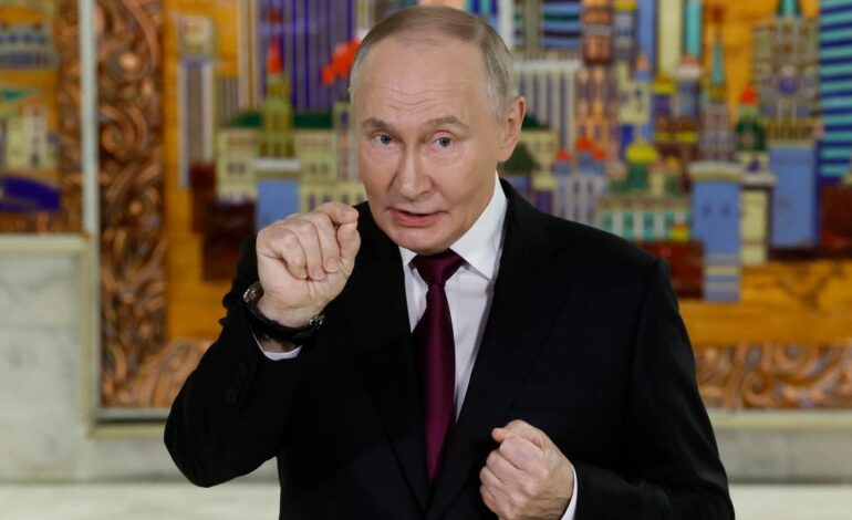 Putin asegura estar listo para una guerra con Europa «ahora mismo» antes de su reunión con EEUU