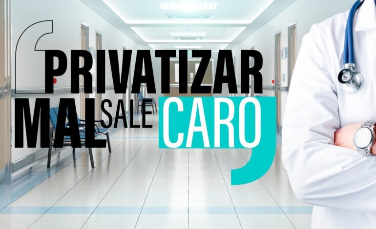 pagamos más, nos cuidan menos y los hospitales públicos se abandonan