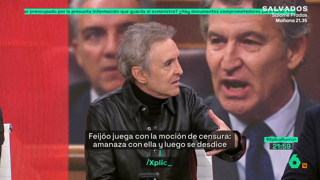No ha hecho ni una propuesta ni ha explicado qué va a hacer si es presidente; solo habla en contra del PSOE
