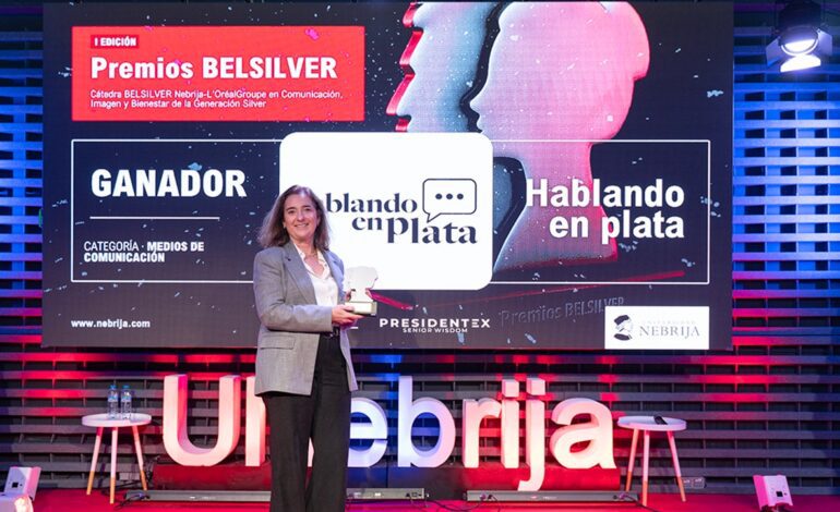 ‘Hablando en Plata’ recibe el Premio BELSILVER por su «compromiso a la visibilidad de la generación silver»
