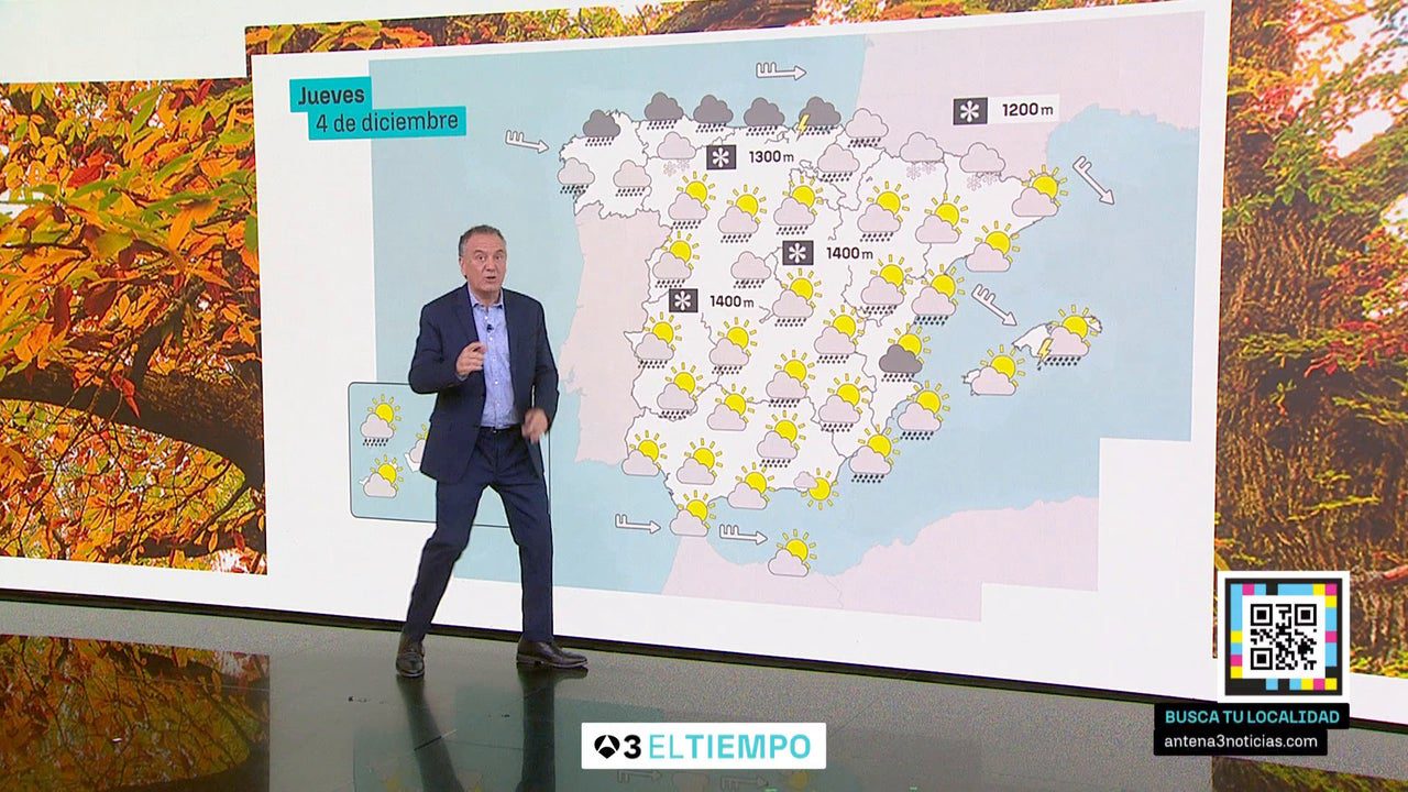 El puente empezará como ahora, pero luego veremos más sol