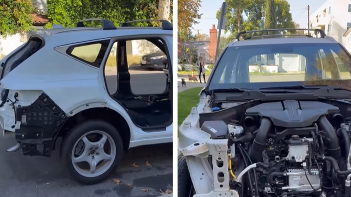 en esta ciudad un coche amaneció desmantelado y se llevaron hasta los cristales
