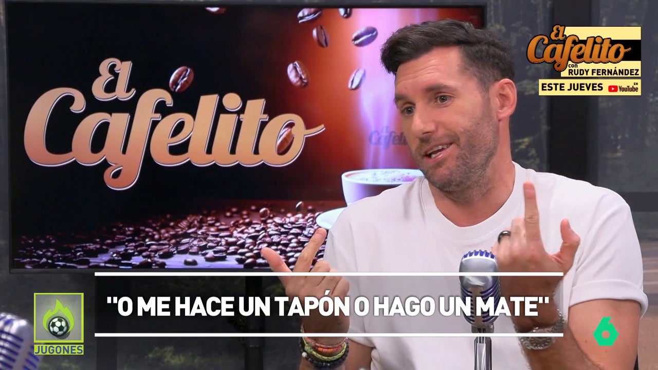 Rudy Fernández rememora en ‘El Cafelito’ su histórico ‘póster’ sobre Howard en los JJOO de Pekín