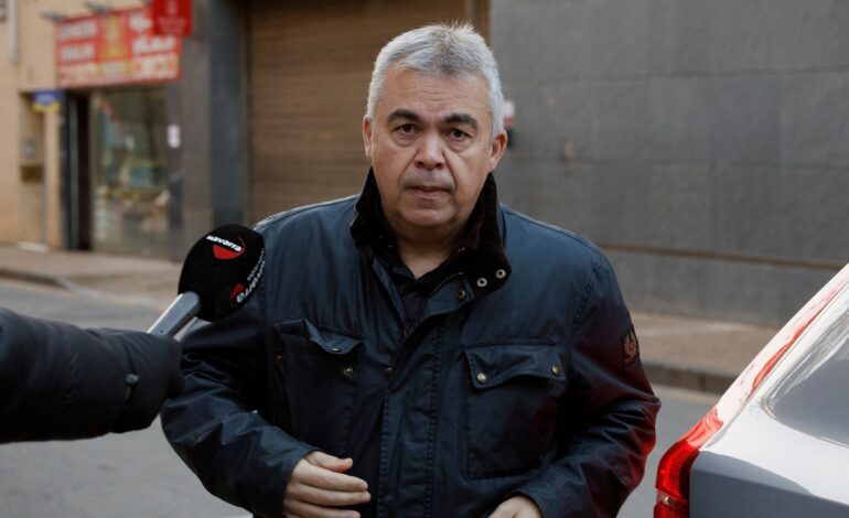 Santos Cerdán comparece por primera vez en el Juzgado de Tafalla y avanza que dará explicaciones «a su debido tiempo»