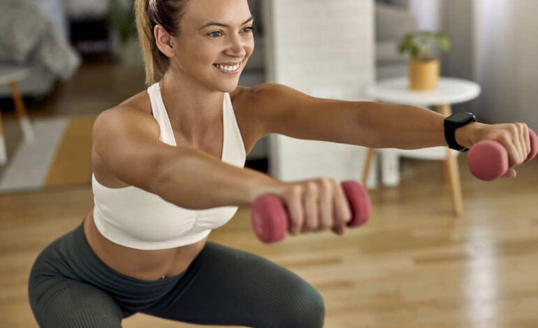 10 ejercicios de piernas con mancuernas para fortalecer la musculatura y aumentar la resistencia