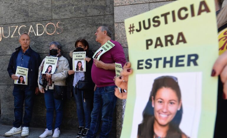 La jueza abre juicio oral contra el único acusado de la muerte de Esther López en Traspinedo