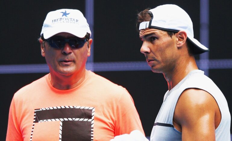Toni Nadal cree que los rivales de Alcaraz son «más flojos» que los que tuvo Rafa