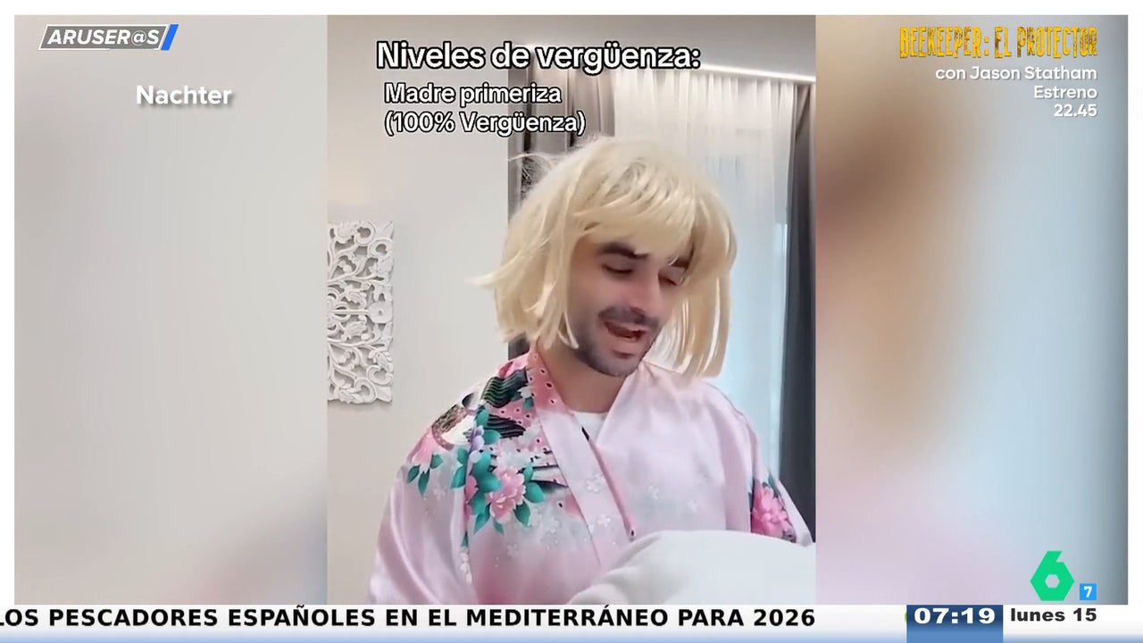 ¿Vamos perdiendo la vergüenza con la edad? Este vídeo viral de Nachter así lo demuestra