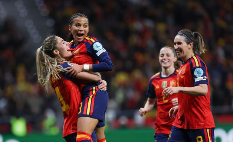 España golea 3-0 a Alemania en el Metropolitano para revalidar su corona en la Nations League