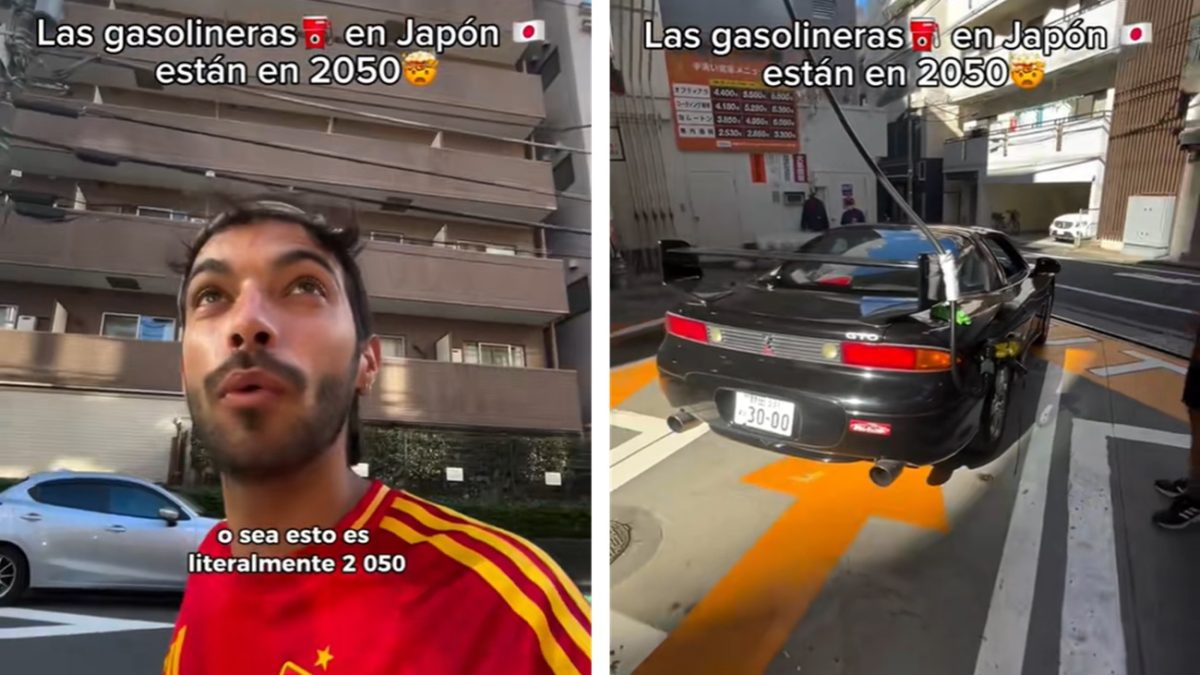 Este español va a una gasolinera en Japón, alucina con este curioso sistema y su reacción es oro puro: “Están en 2050”