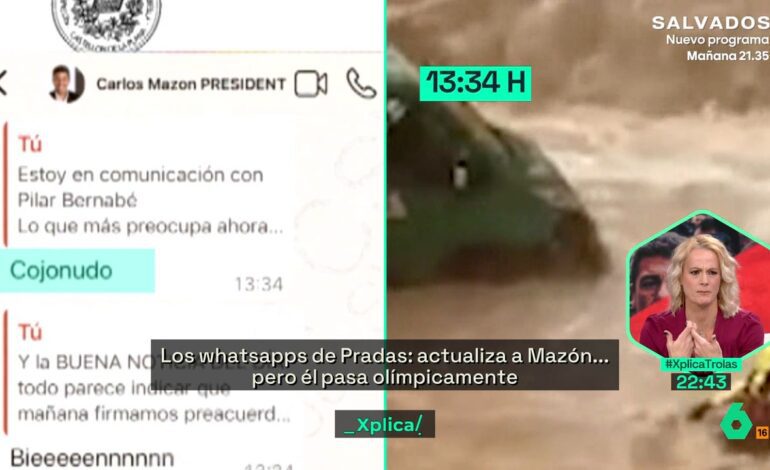 Es espeluznante que presente estos mensajes un año después