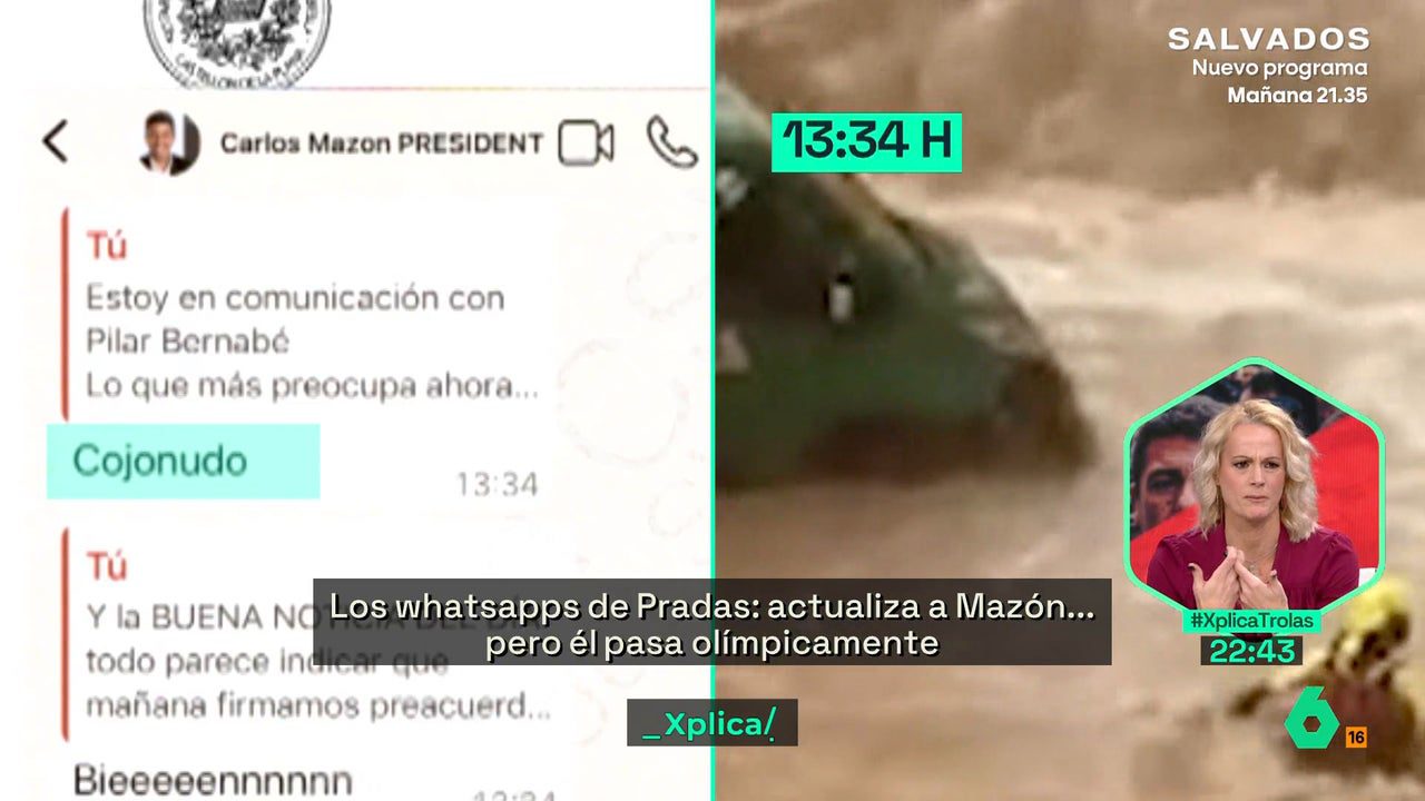 Es espeluznante que presente estos mensajes un año después