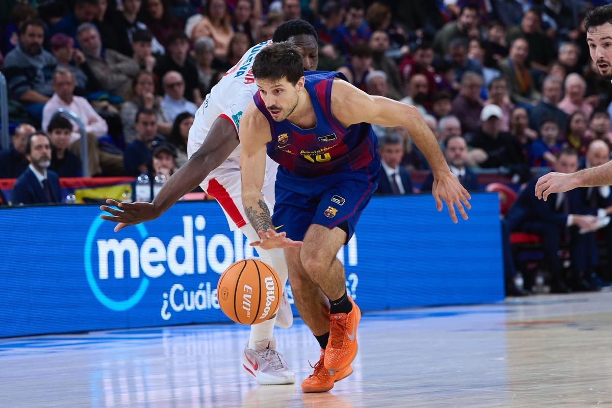 Laprovittola, en acción durante el partido ante el Covirán Granada