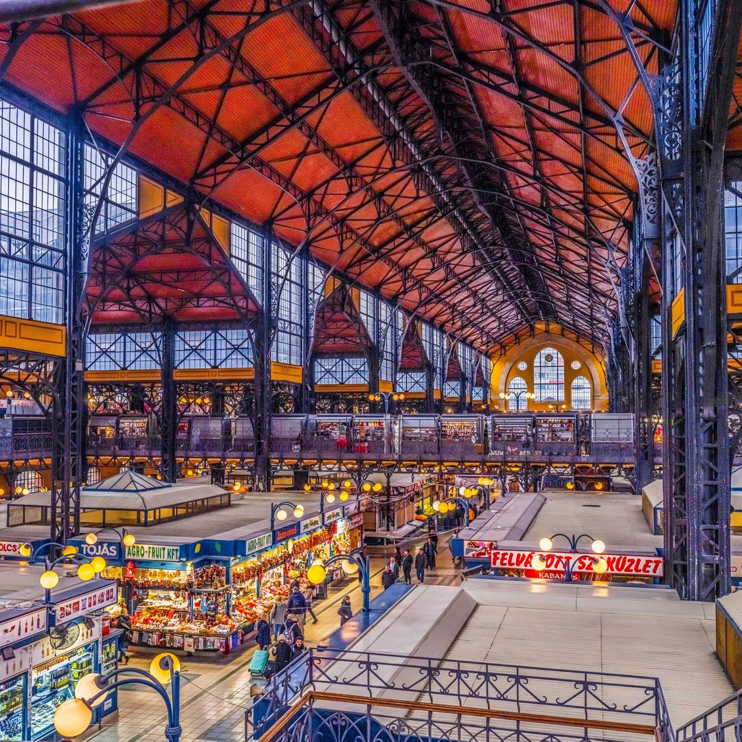 Mercado Central de Budapest, Hungría