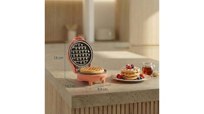 Esta es la mini gofrera más vendida en Amazon.