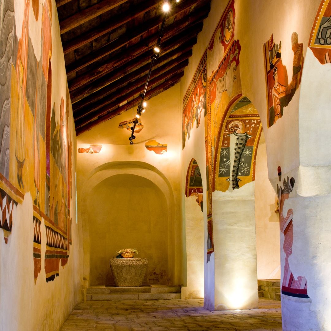 Murales en la Iglesia de Sant Joan de Boí