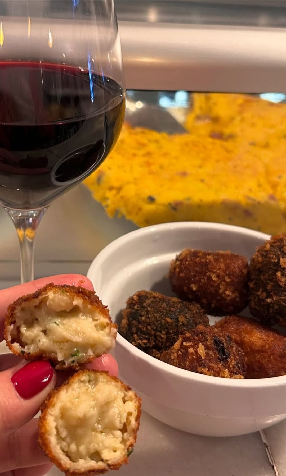Croquetas De Tortilla De Pez Al Vino