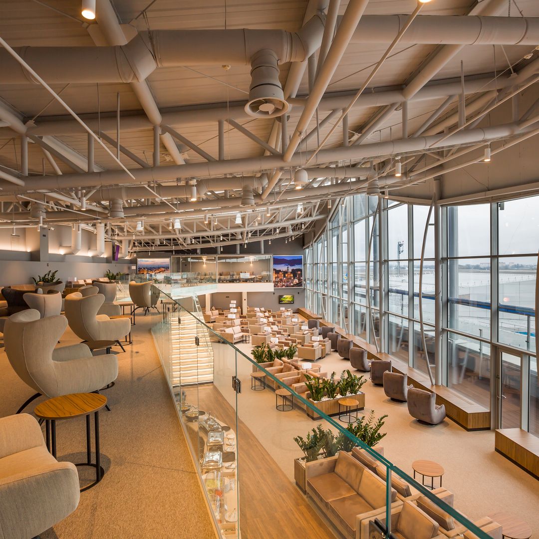 Sala VIP de un aeropuerto