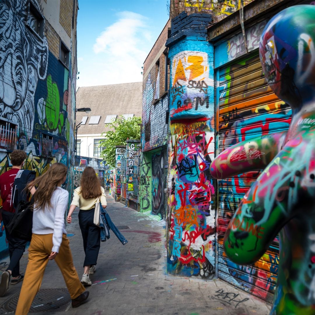 Graffiti callejero, Gante, Bélgica