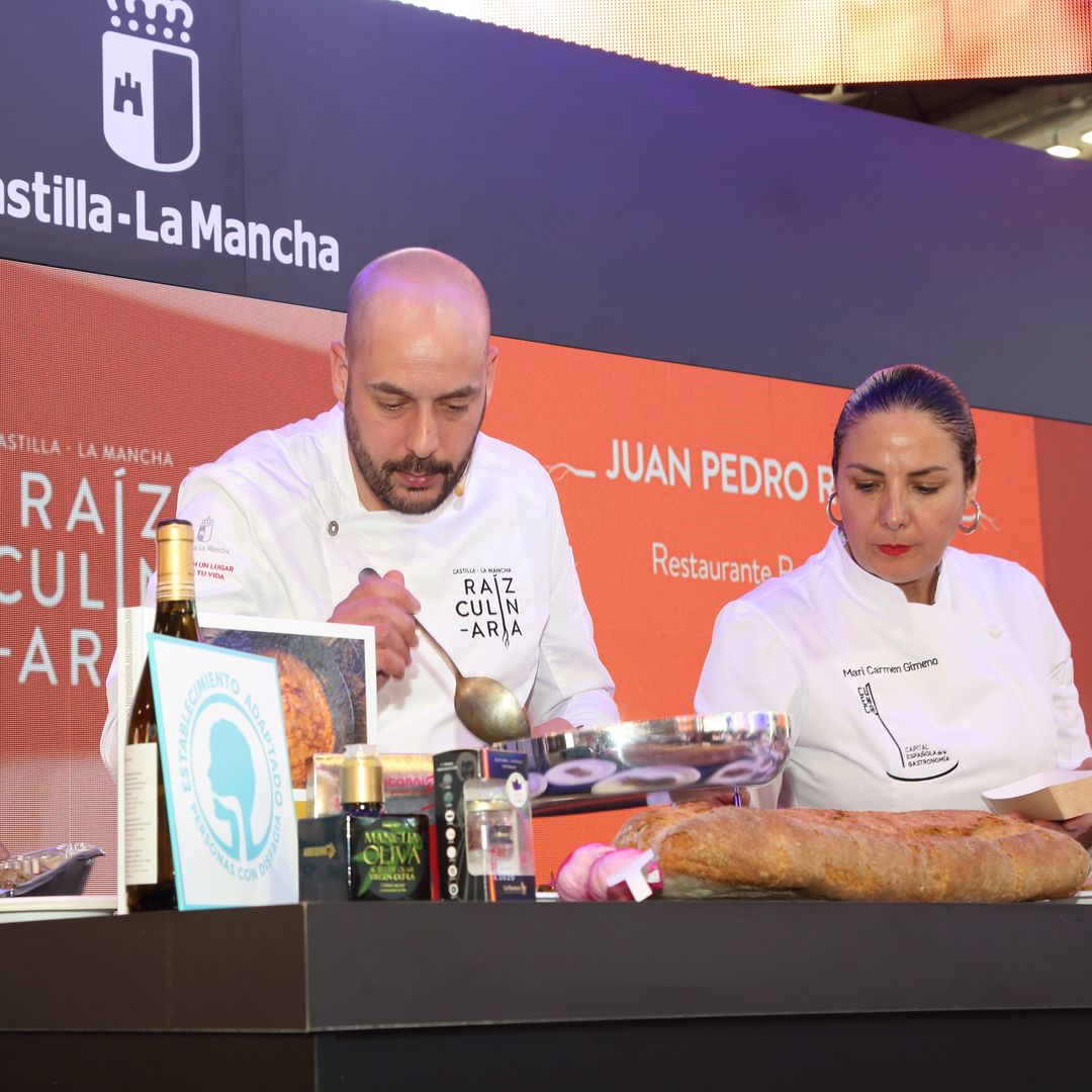 Demostración culinaria en Fitur