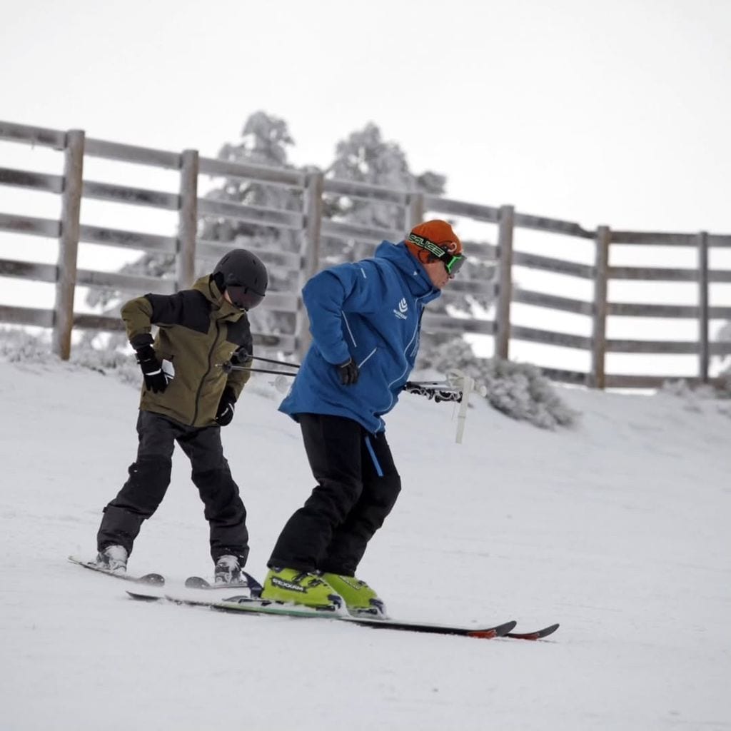 Valdesquí, clases de esquí