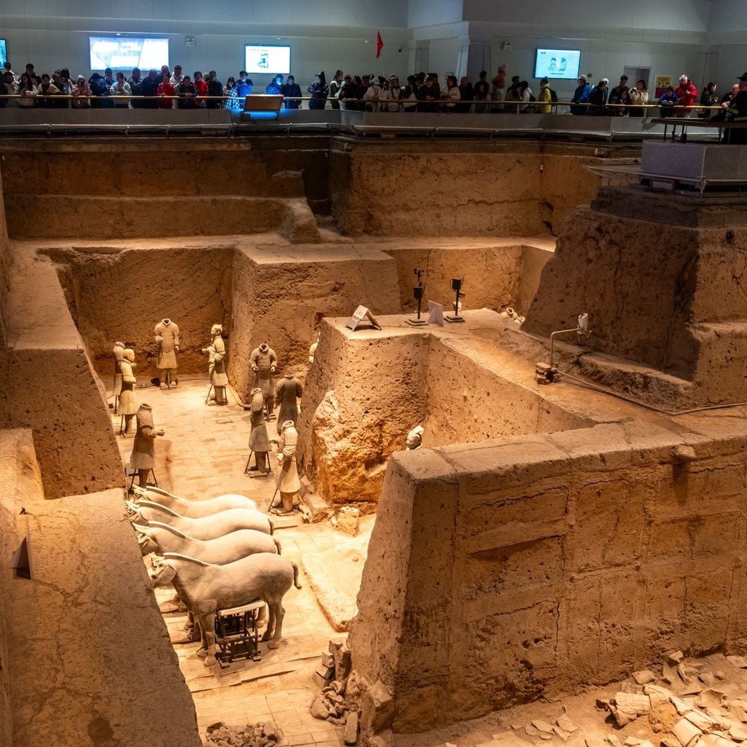 Guerreros de terracota de la ciudad de Xian, capital de la provincia de Shaanxi, China