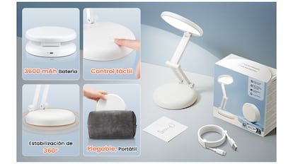 Esta es la mejor lámpara portátil que puedes comprar en Amazon