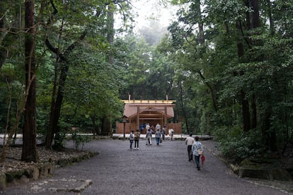 El santuario exterior de Ise.