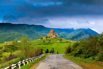 El monasterio ortodoxo de Jvari.